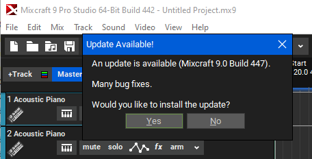 Updating build 442