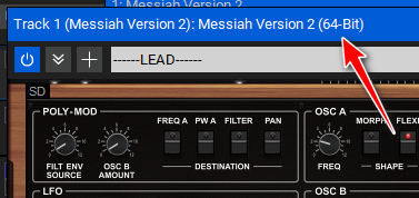 Messiah version 2 is 64-bit.
